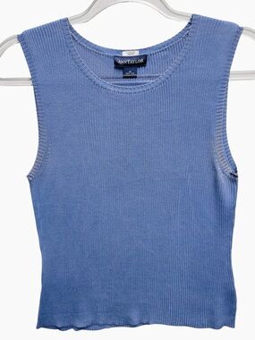 Pure Silk Liquid Knit Top Tank Sweater Vest